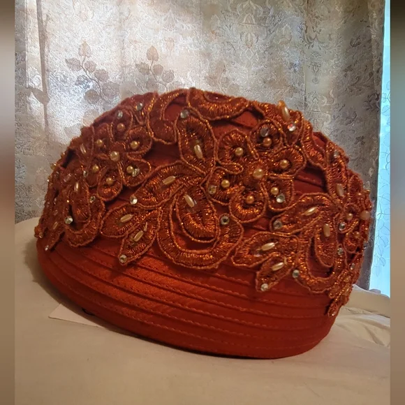 Mr. Song Millinery | Accessories | Mr Song Millinery Orange  display picture 1